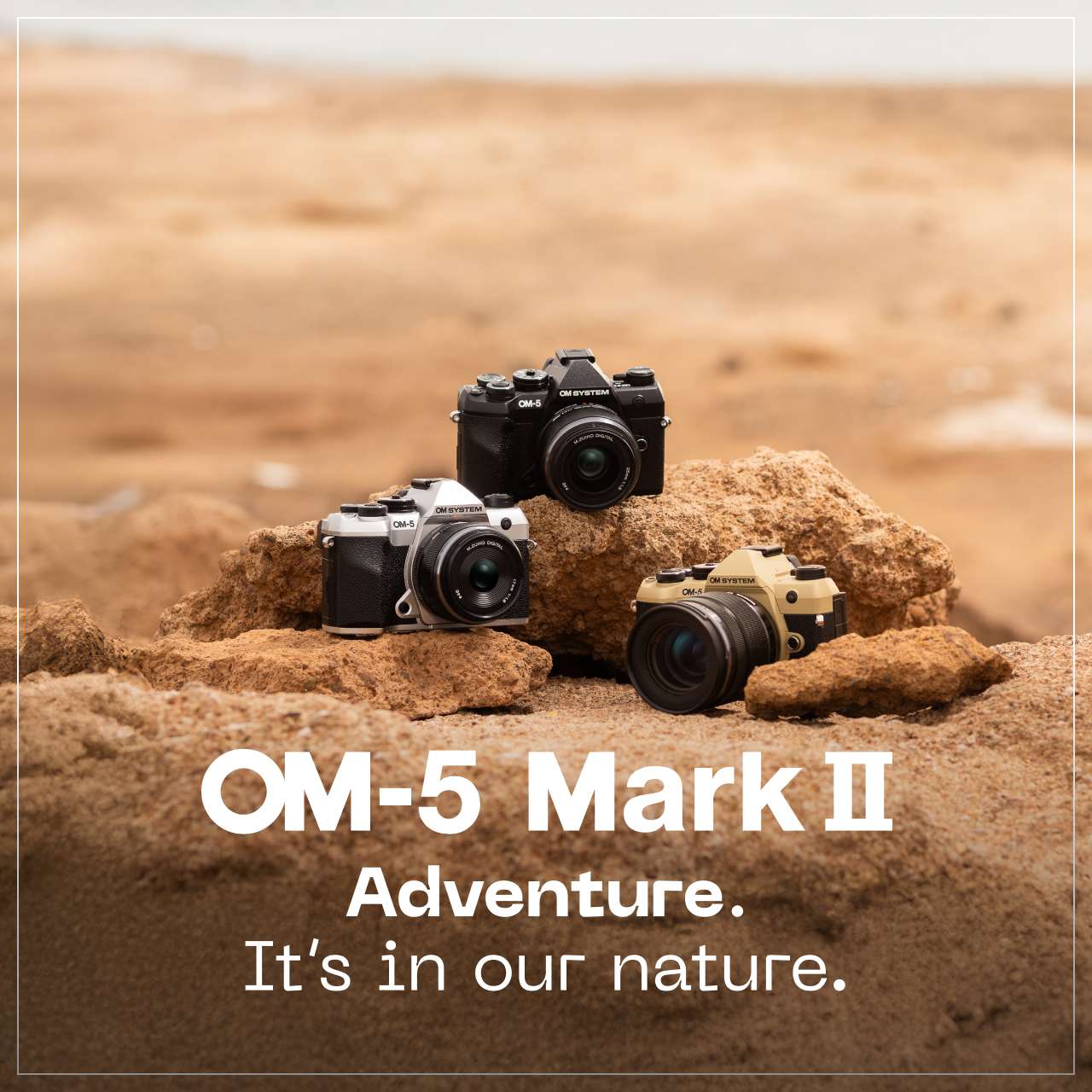 OM-5 Mark II. Adventure. It's in our nature.